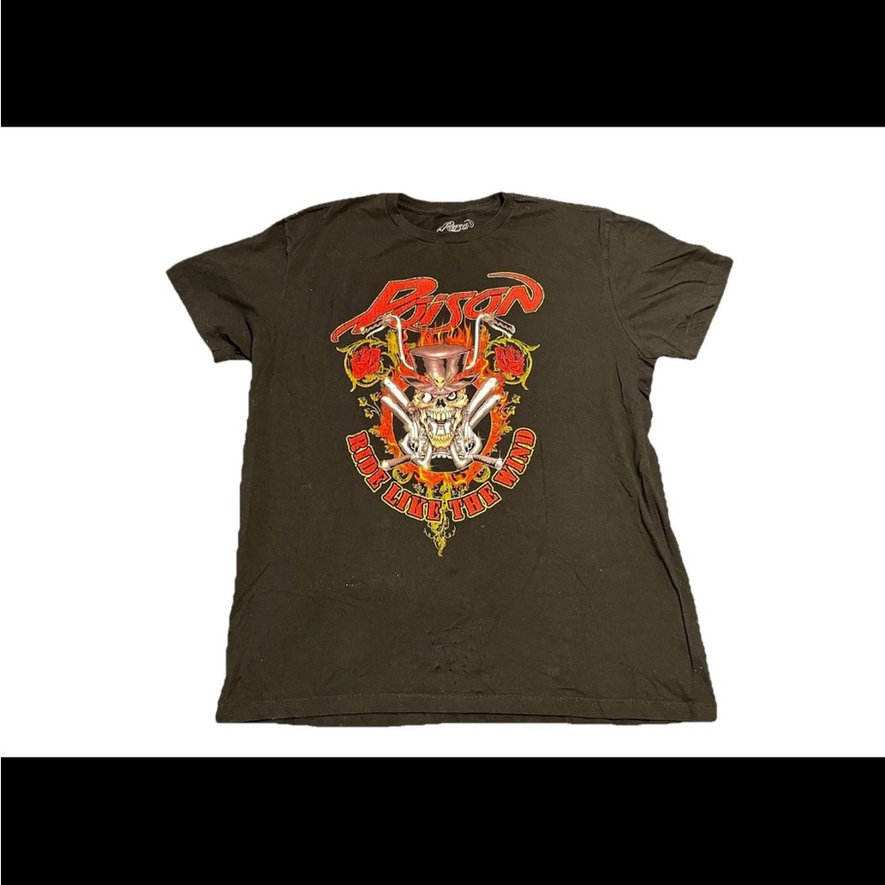 Poison “Ride Like The Wind” Vintage Tee XL 90s